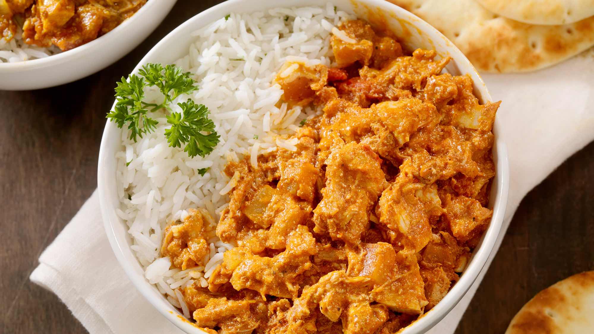 Chicken dish served at Indian Brasserie, Northampton